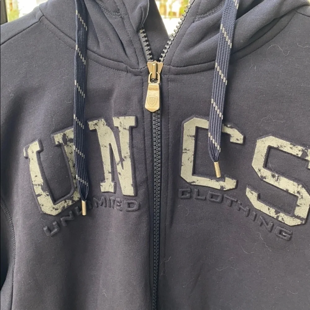 NWT UNCS Unlimited Clothing Style Men’s Streetwear Hoodie Zipper Jacket Size M